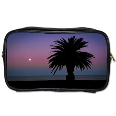 Sunset Coastal Scene, Montevideo Uruguay Toiletries Bag (two Sides) by dflcprintsclothing