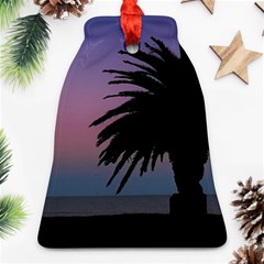 Sunset Coastal Scene, Montevideo Uruguay Bell Ornament (two Sides) by dflcprintsclothing