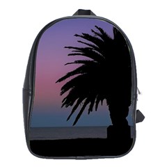 Sunset Coastal Scene, Montevideo Uruguay School Bag (xl) by dflcprintsclothing