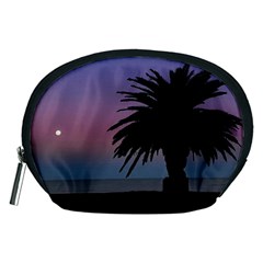 Sunset Coastal Scene, Montevideo Uruguay Accessory Pouch (medium) by dflcprintsclothing