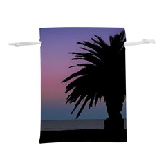 Sunset Coastal Scene, Montevideo Uruguay Lightweight Drawstring Pouch (m) by dflcprintsclothing