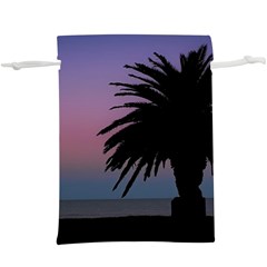 Sunset Coastal Scene, Montevideo Uruguay  Lightweight Drawstring Pouch (xl) by dflcprintsclothing