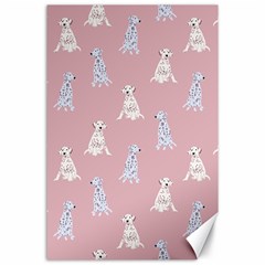 Dalmatians Favorite Dogs Canvas 24  X 36  by SychEva