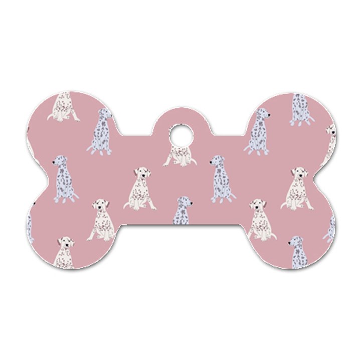 Dalmatians Favorite Dogs Dog Tag Bone (Two Sides)