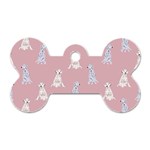 Dalmatians Favorite Dogs Dog Tag Bone (Two Sides) Back