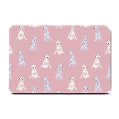 Dalmatians Favorite Dogs Small Doormat  by SychEva