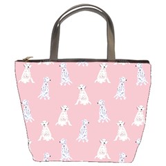 Dalmatians Favorite Dogs Bucket Bag by SychEva