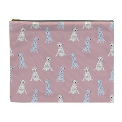 Dalmatians Favorite Dogs Cosmetic Bag (xl) by SychEva