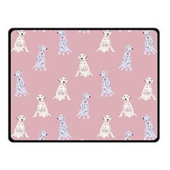 Dalmatians Favorite Dogs Fleece Blanket (small) by SychEva