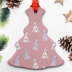 Dalmatians Favorite Dogs Christmas Tree Ornament (two Sides) by SychEva