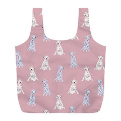 Dalmatians Favorite Dogs Full Print Recycle Bag (l) by SychEva