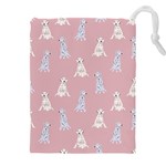 Dalmatians Favorite Dogs Drawstring Pouch (4XL) Front