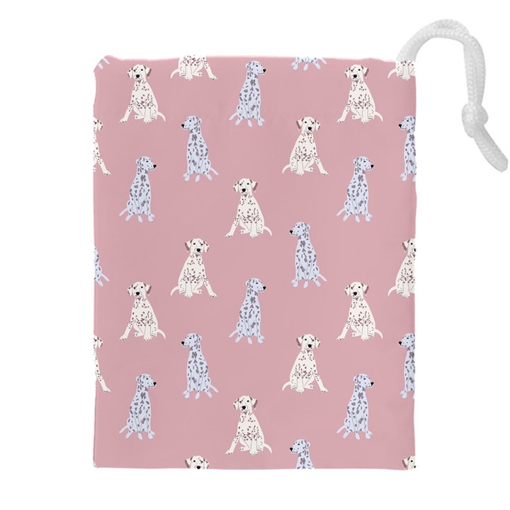 Dalmatians Favorite Dogs Drawstring Pouch (4XL)