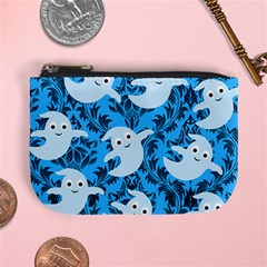 Halloween Ghosts Mini Coin Purse by NerdySparkleGoth