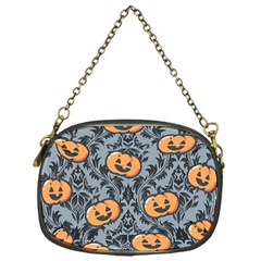 Halloween Jack O Lantern Chain Purse (one Side) by NerdySparkleGoth