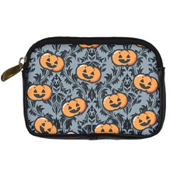 Halloween Jack O Lantern Digital Camera Leather Case by NerdySparkleGoth