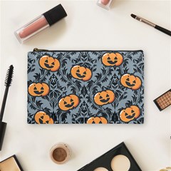 Halloween Jack O Lantern Cosmetic Bag (medium) by NerdySparkleGoth