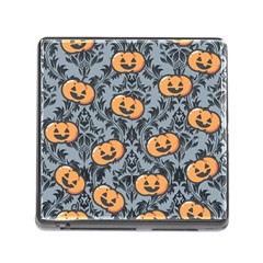 Halloween Jack O Lantern Memory Card Reader (square 5 Slot) by NerdySparkleGoth