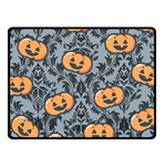 Halloween Jack o Lantern Fleece Blanket (Small) 50 x40  Blanket Front