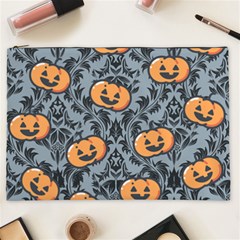 Halloween Jack O Lantern Cosmetic Bag (xxl) by NerdySparkleGoth