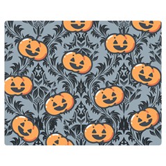 Halloween Jack O Lantern Double Sided Flano Blanket (medium)  by NerdySparkleGoth