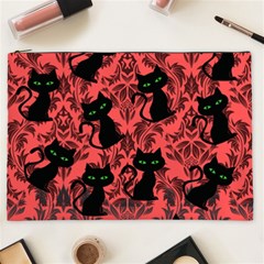 Halloween Cats Cosmetic Bag (xxl) by NerdySparkleGoth