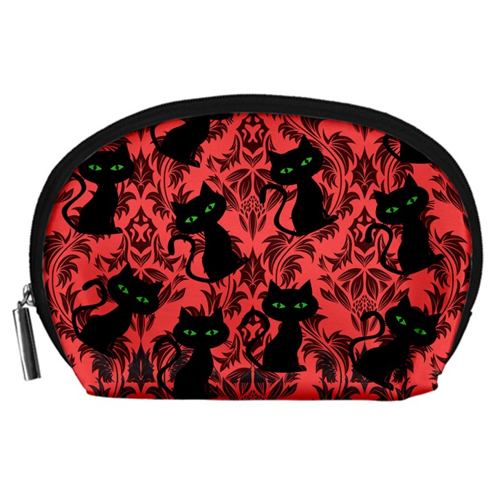 Halloween Cats Accessory Pouch (Large)