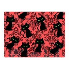 Halloween Cats Double Sided Flano Blanket (mini)  by NerdySparkleGoth