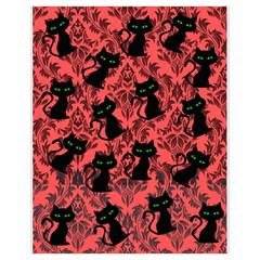 Halloween Cats Drawstring Bag (small) by NerdySparkleGoth