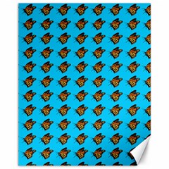 Monarch Butterfly Print Canvas 11  x 14 