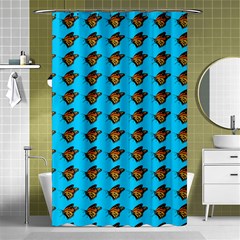 Monarch Butterfly Print Shower Curtain 48  X 72  (small)  by Kritter