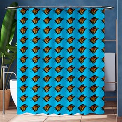 Monarch Butterfly Print Shower Curtain 60  X 72  (medium)  by Kritter