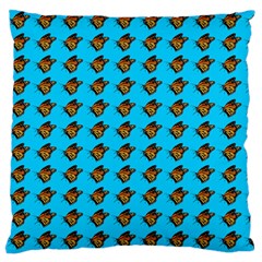 Monarch Butterfly Print Standard Flano Cushion Case (one Side) by Kritter