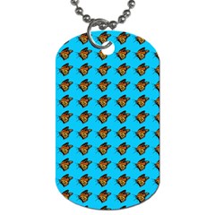 Monarch Butterfly Print Dog Tag (two Sides)