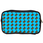 Monarch Butterfly Print Toiletries Bag (Two Sides) Front