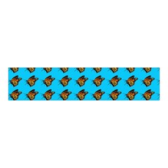 Monarch Butterfly Print Velvet Scrunchie by Kritter