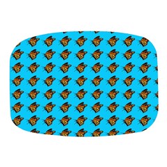 Monarch Butterfly Print Mini Square Pill Box by Kritter