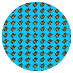 Monarch Butterfly Print Round Trivet by Kritter