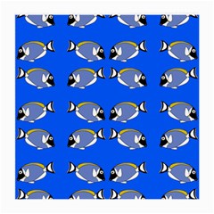 Powder Blue Tang Print Medium Glasses Cloth by Kritter