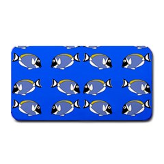 Powder Blue Tang Print Medium Bar Mats by Kritter