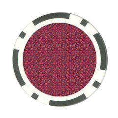 Pink Zoas Print Poker Chip Card Guard by Kritter