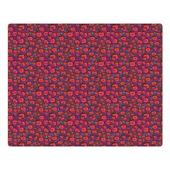 Pink Zoas Print Double Sided Flano Blanket (large)  by Kritter