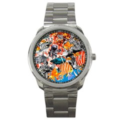 Point Of Entry Sport Metal Watch by impacteesstreetwearcollage