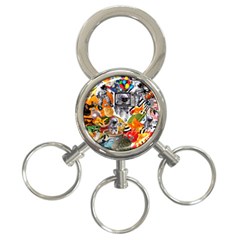 Point Of Entry 3 3-ring Key Chain by impacteesstreetwearcollage