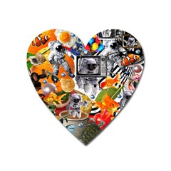 Point Of Entry 3 Heart Magnet by impacteesstreetwearcollage