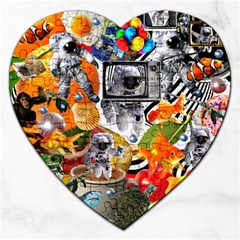 Point Of Entry 3 Jigsaw Puzzle (heart) by impacteesstreetwearcollage