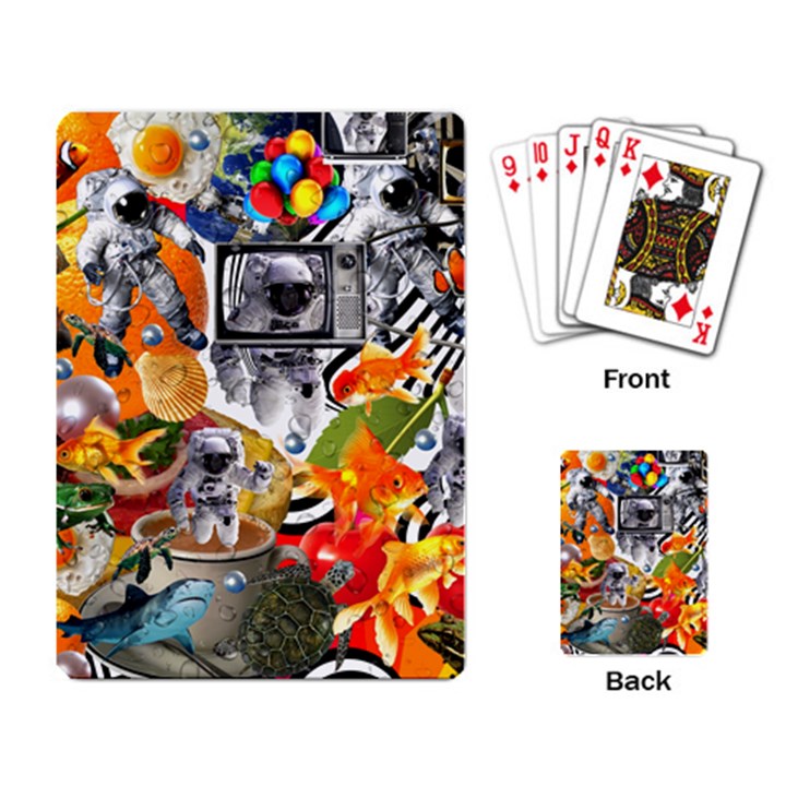 Point Of Entry 3 Playing Cards Single Design (Rectangle)