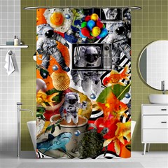 Point Of Entry 3 Shower Curtain 48  X 72  (small)  by impacteesstreetwearcollage