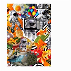 Point Of Entry 3 Large Garden Flag (two Sides) by impacteesstreetwearcollage