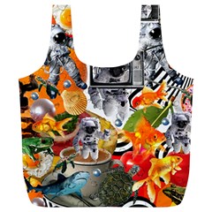 Point Of Entry 3 Full Print Recycle Bag (xl) by impacteesstreetwearcollage